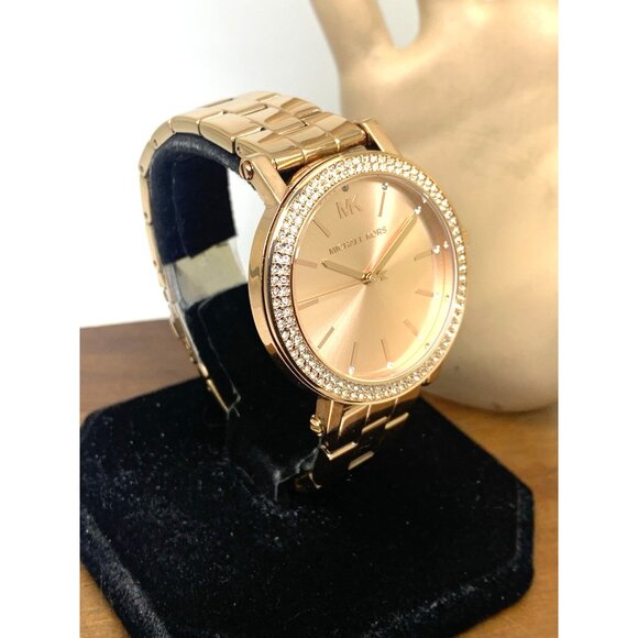 Michael Kors Women\'s Watch MK7346 Corey Quartz Rose Gold Stainless Steel 38mm main image 5